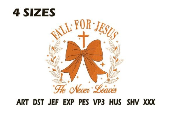 A Designer's Look at Fall for Jesus He Never Leaves
