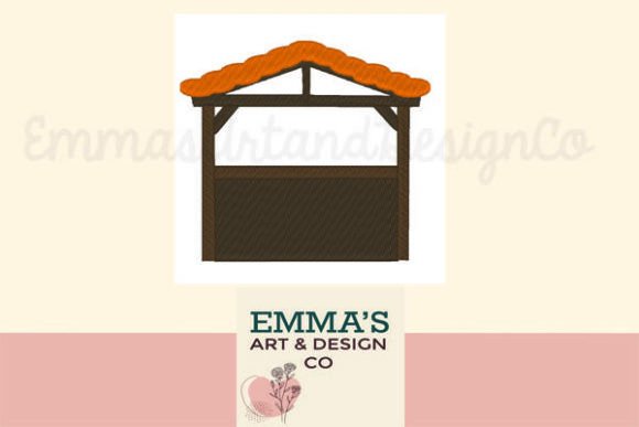 A Seasonal Review: Nativity Machine Embroidery Design