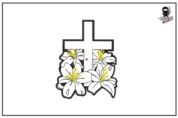 Christian Cross with Lilies Flowers Review
