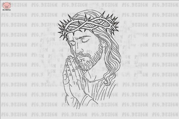 Jesus Embroidery: A Designer's Look at Holiday Product Potential