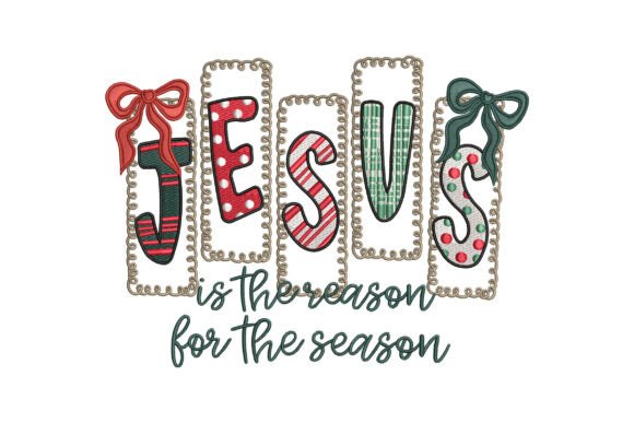 Jesus is the Reason: A Designer's Holiday Embroidery Review