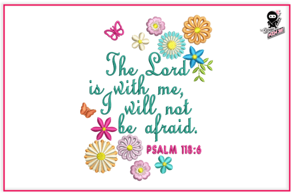 Review: Bible Scripture with Flowers, Christian
