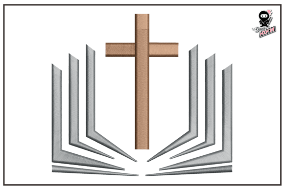 Reviewing Bible and Christian Cross for Seasonal Embroidery Projects